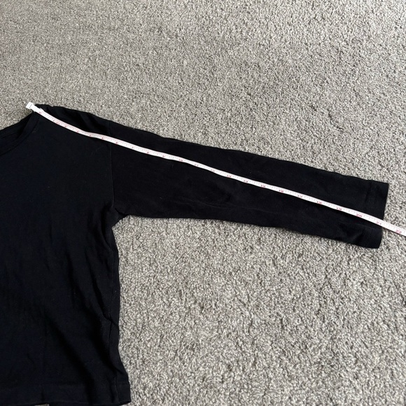Aritzia Denim Forum Kate Cotton Boxy Cropped Longsleeve - Picture 6 of 7